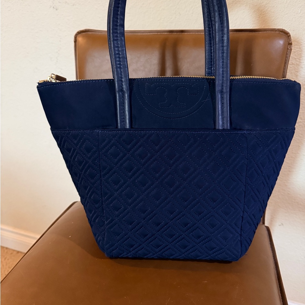 Tory burch Fleming nylon tote.